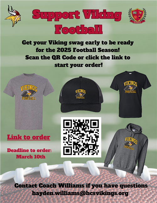 football fundraiser flyer